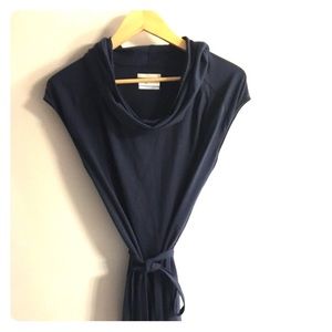 Columbia tie-dress, navy blue, never worn!